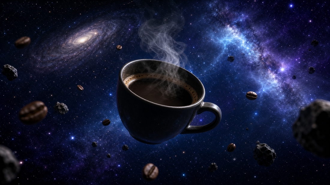 Specialty coffee floating in deep space — Intergalactic Coffee Roasters