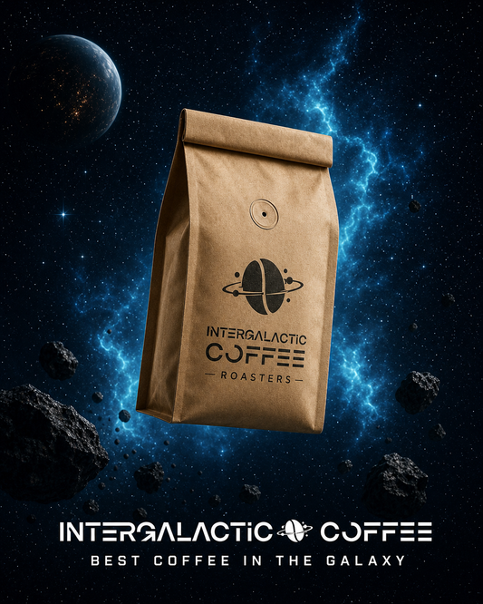 Coffee roast levels explained. Light, medium, and dark roast specialty coffee from Intergalactic Coffee Roasters